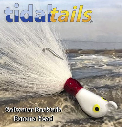 High Quality Saltwater Bucktails jigs, lures and fishing tackle