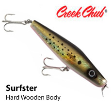 Creek Chub Striper Strike Slow-Sinking Lure